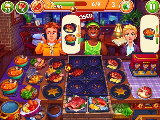 Cooking Craze: een kookspel iPad app afbeelding 7