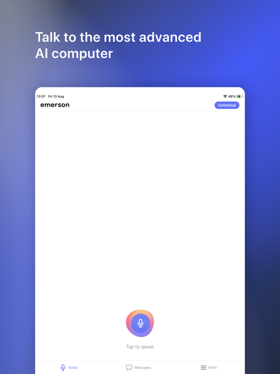 Screenshot #4 pour Emerson AI - Talk & Learn