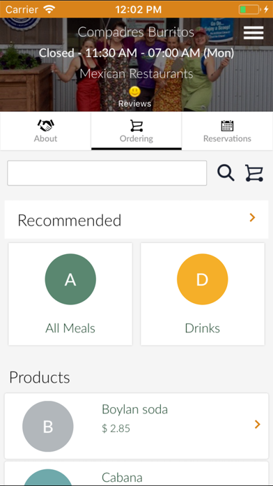 Screenshot #2 pour Compadres Burritos Take Out
