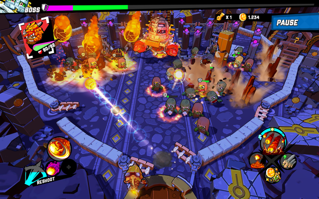 ‎Zombie Rollerz: Pinball Heroes Screenshot