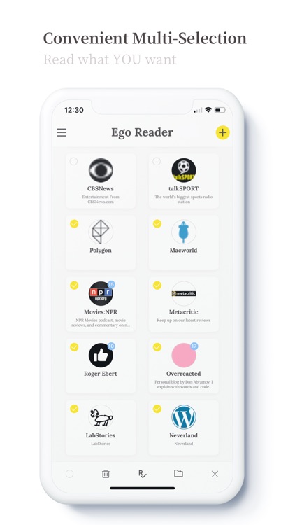 Ego Reader - RSS Reader screenshot-9