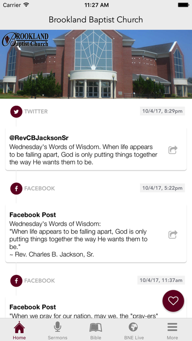 Screenshot #2 pour Brookland Baptist Church