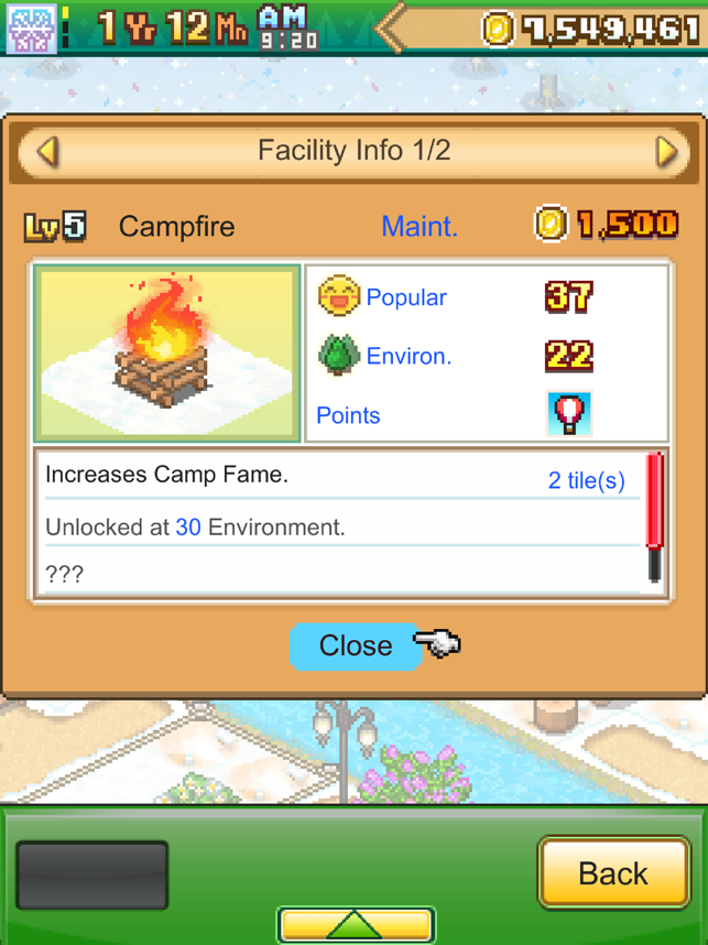 لقطة شاشة لقصة مخيم الغابة