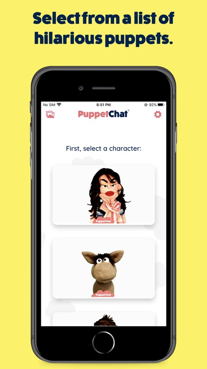 PuppetChat: Real Funny Puppets