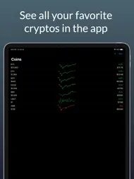 CoinWidget - Bitcoin and more ipad bilder 1