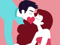 Valentine Stickers Love