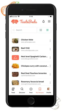 Game screenshot TasteBuds - Recipe Sharing apk