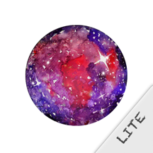 WalaxyPic WaterColor Galaxy Effect
