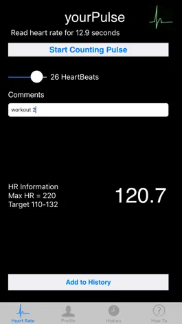 Game screenshot yourPulse - track your heart mod apk