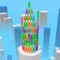 Push people down is a brand new addictive 3D game with unlimited levels and rich colors