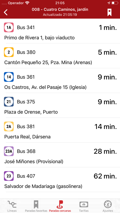 Screenshot #3 pour Bus Coruña