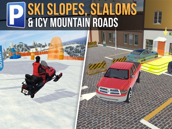 Ski Resort Parking Sim iPad app afbeelding 5