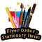 Flyer Order - Stationary Items  is a Calculator , Clipboard , Desk etc… app from shops near & around you