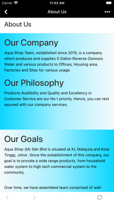 Aqua Shop (M) Sdn Bhd screenshot 3