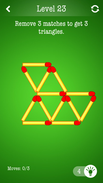 Matchsticks ~ Free Puzzle Game screenshot 4