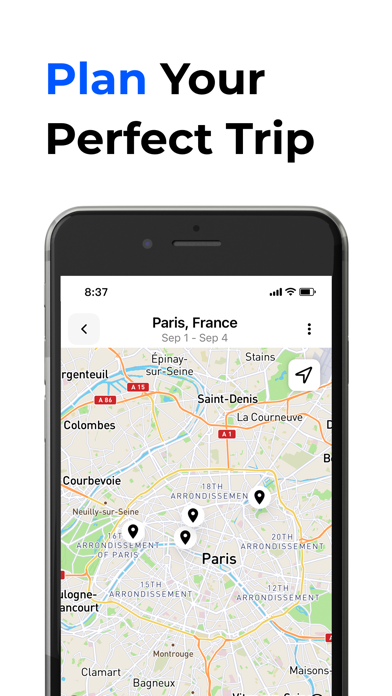 Trip Scout - My Travel Planner Screenshot