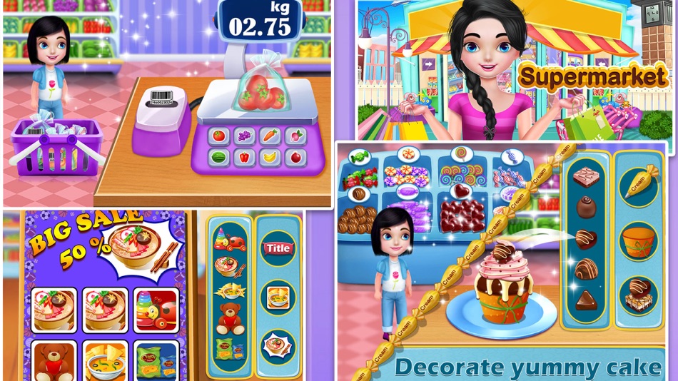 #2. Supermarket Shopping Game (iOS) 由: Ajaysinh Jadeja