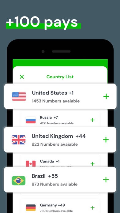 Screenshot #3 pour WhatsApp Numéros Virtuels
