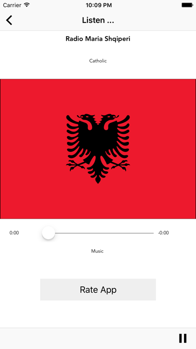 Screenshot #1 pour Albanian Radio Shqip