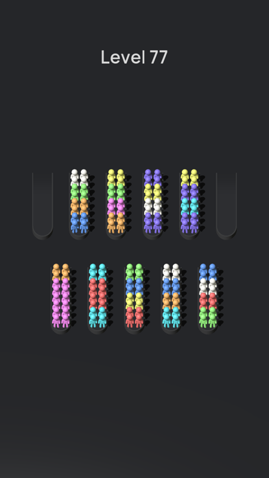 Crowd Sort: Color Sorting Game screenshot 3