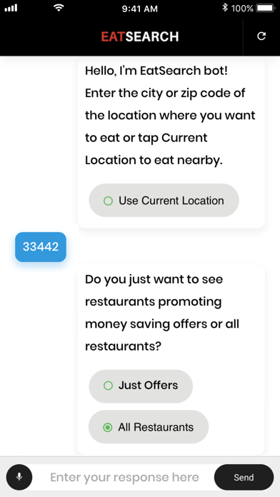 EatSearch screenshot 2