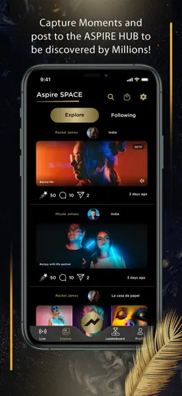 Game screenshot Aspire LIVE apk