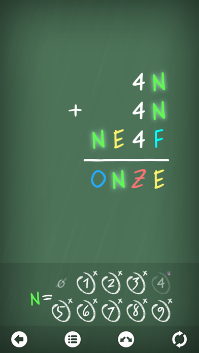 Screenshot #3 pour Cryptarithmes