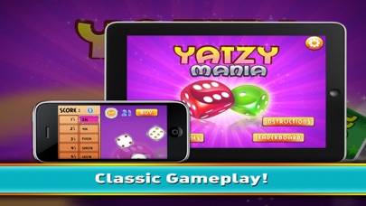 Screenshot #3 pour Yatzy Mania - Classic Yahtzee