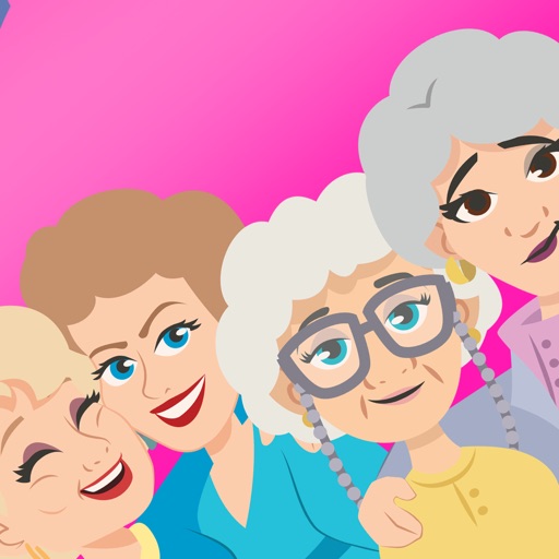 Golden Girls Promo Stickers