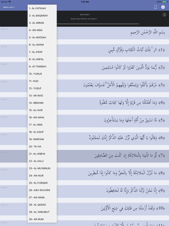 Screenshot #6 pour Quran In 30 Days