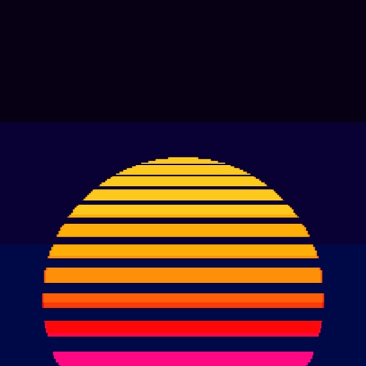 Retrowave icon