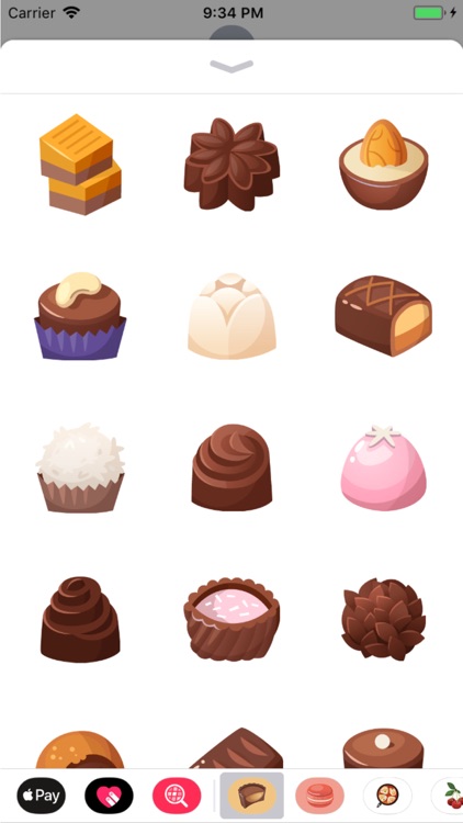 Chocolate Sweets Stickers screenshot-3