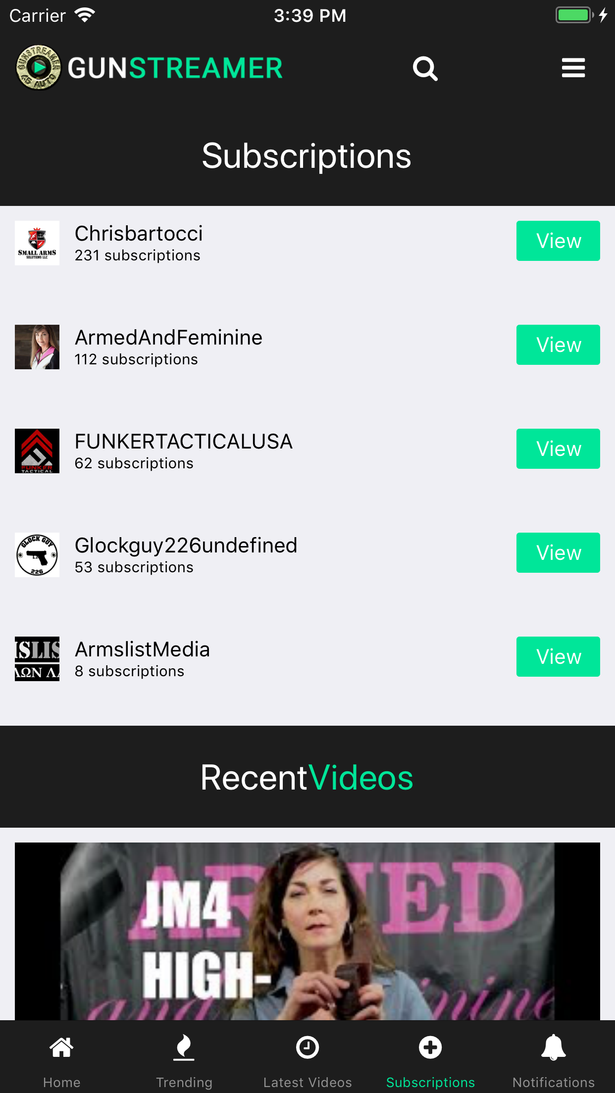 GunStreamer