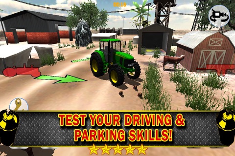 A Farm Tractor 3D Parking Game screenshot 3