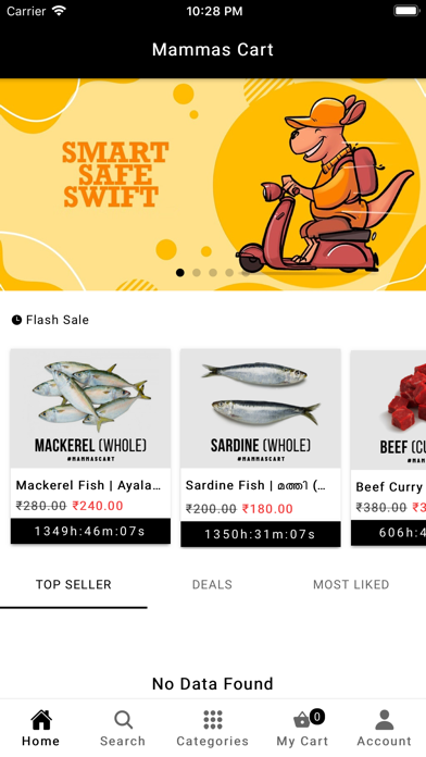 Mammas Cart Screenshot