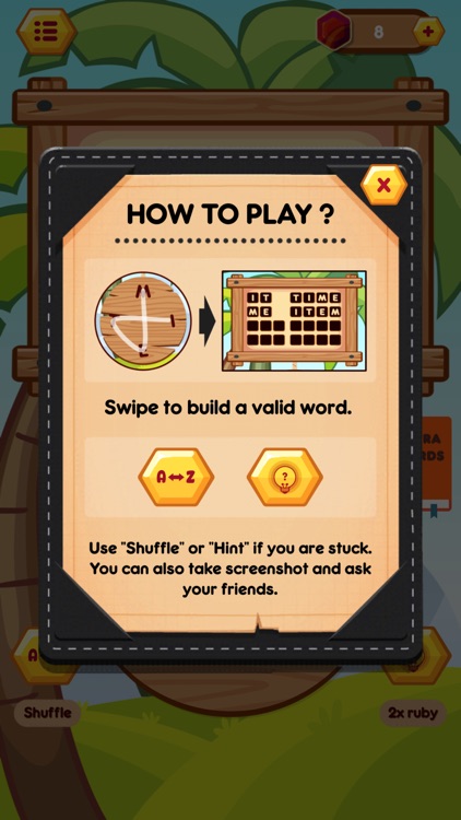 Word Line - Cross and Connect