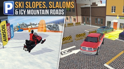 Ski Resort Parking Sim Screenshot