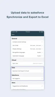 Business Card Scanner-sam Pro iphone bilder 4