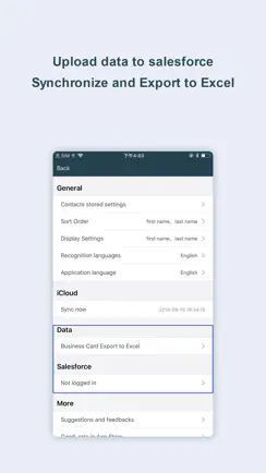 Business card scanner-sam pro iPhone image 4