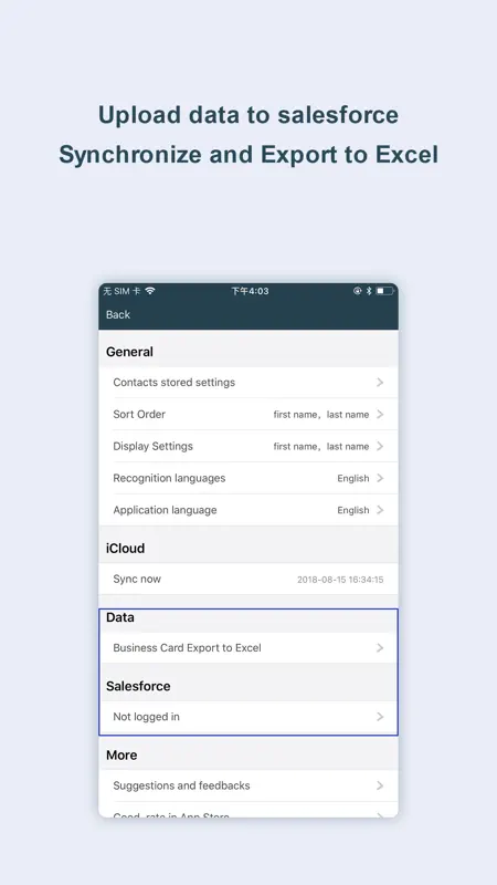 business card scanner-sam pro screenshot 4 of 5