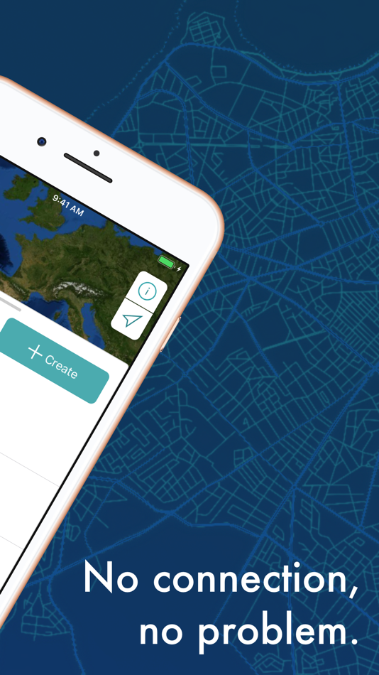 #2. MapCache by NGA (iOS) 由: National Geospatial-Intelligence Agency