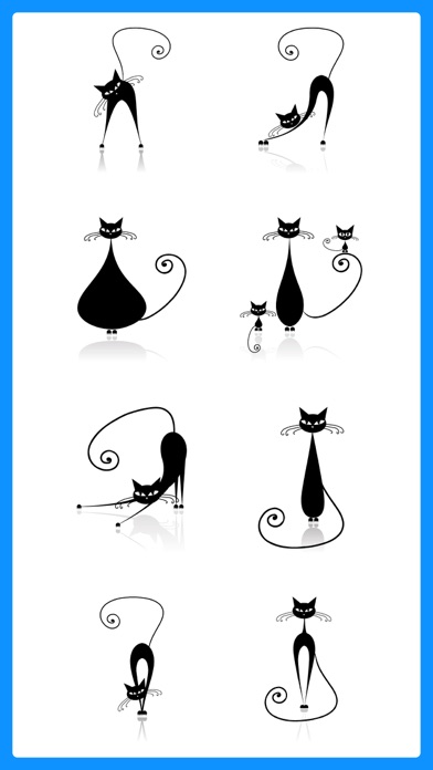 Celeb Cat SMS Stickers Pack IMのおすすめ画像1