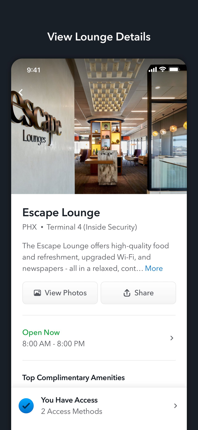 LoungeBuddy Airport Lounges