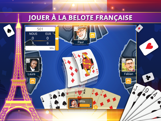 Screenshot #4 pour VIP Belote - Coinche & Contrée