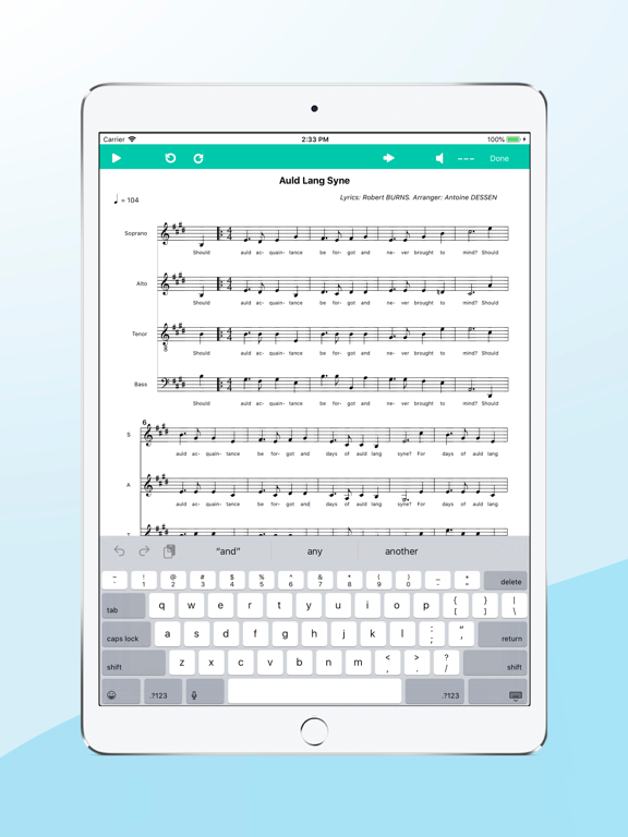 Screenshot #5 pour Score Creator: compose music