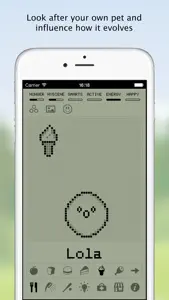 Hatchi - A retro virtual pet screenshot #1 for iPhone