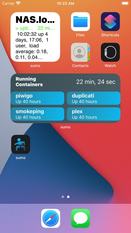 sumo - Linux/Docker monitor