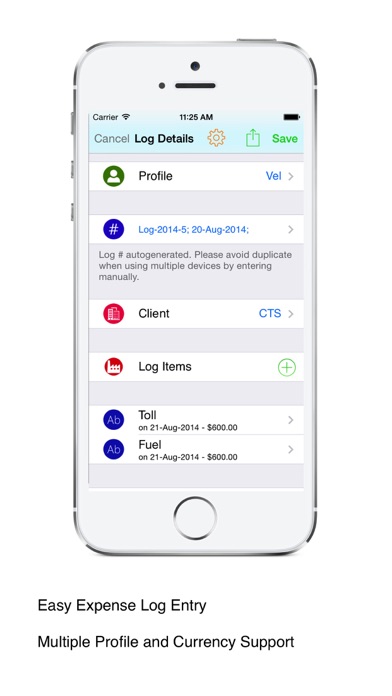 Screenshot #2 pour MileageTracker invoice expense