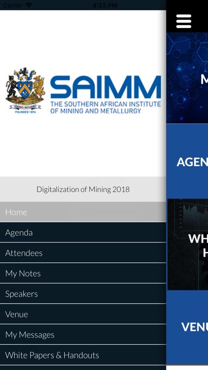 SAIMM Events App