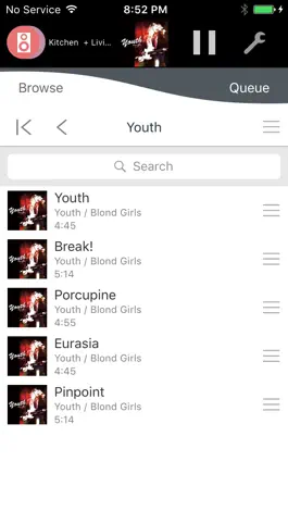 Game screenshot Panasonic Music Streaming hack